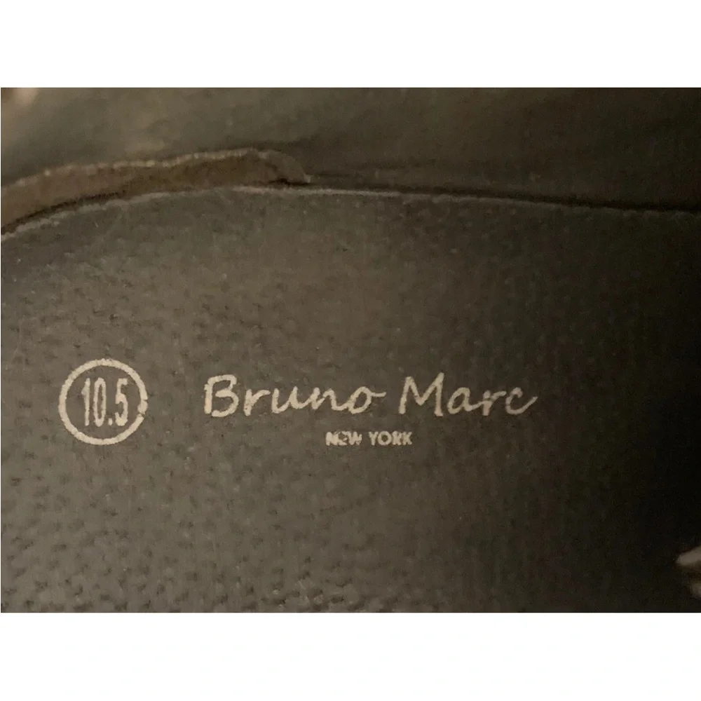 Bruno Marc Men's Sz 10.5 Gray Suede Shoes‎